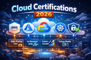 Best Cloud Certifications 2026 that Get You Hired.
